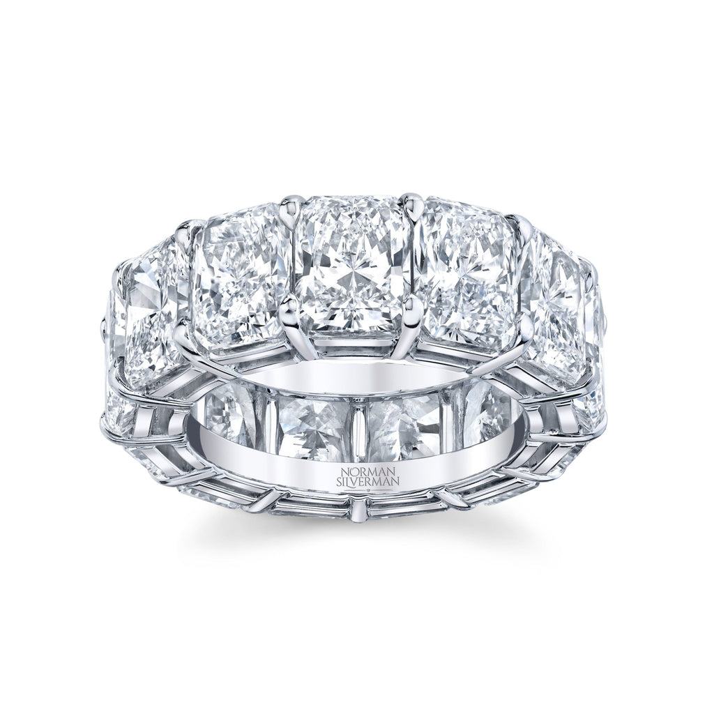 22.17 Carat Radiant Cut Diamond Eternity Band - Chapel Hills Jewelry