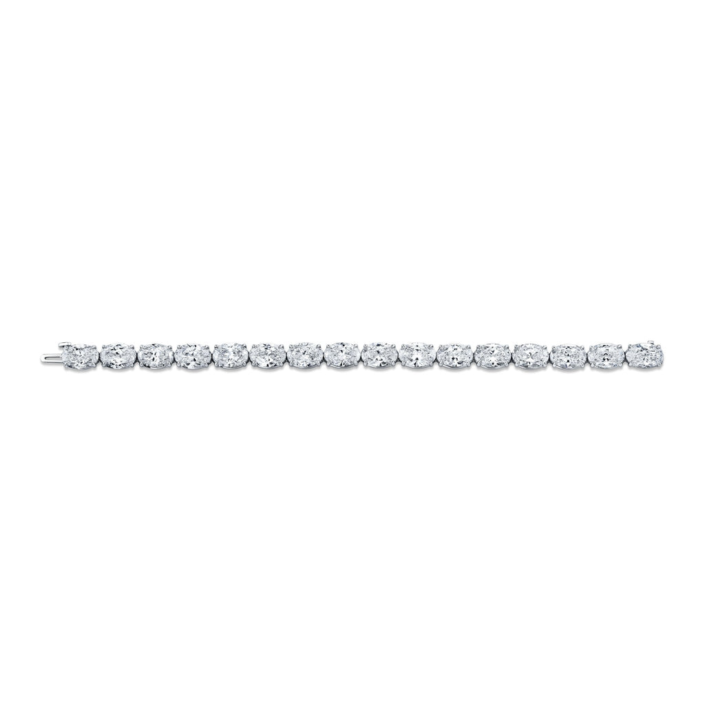 32 Carat Oval Cut Diamond Bracelet - Chapel Hills Jewelry