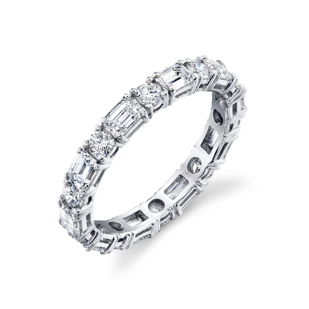 Alternating Diamonds Eternity Band - Chapel Hills Jewelry