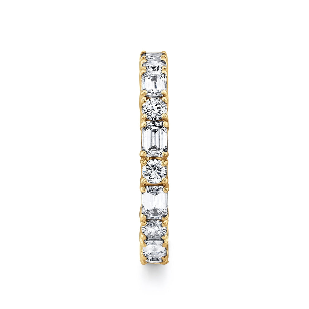 Alternating Diamonds Eternity Band - Chapel Hills Jewelry