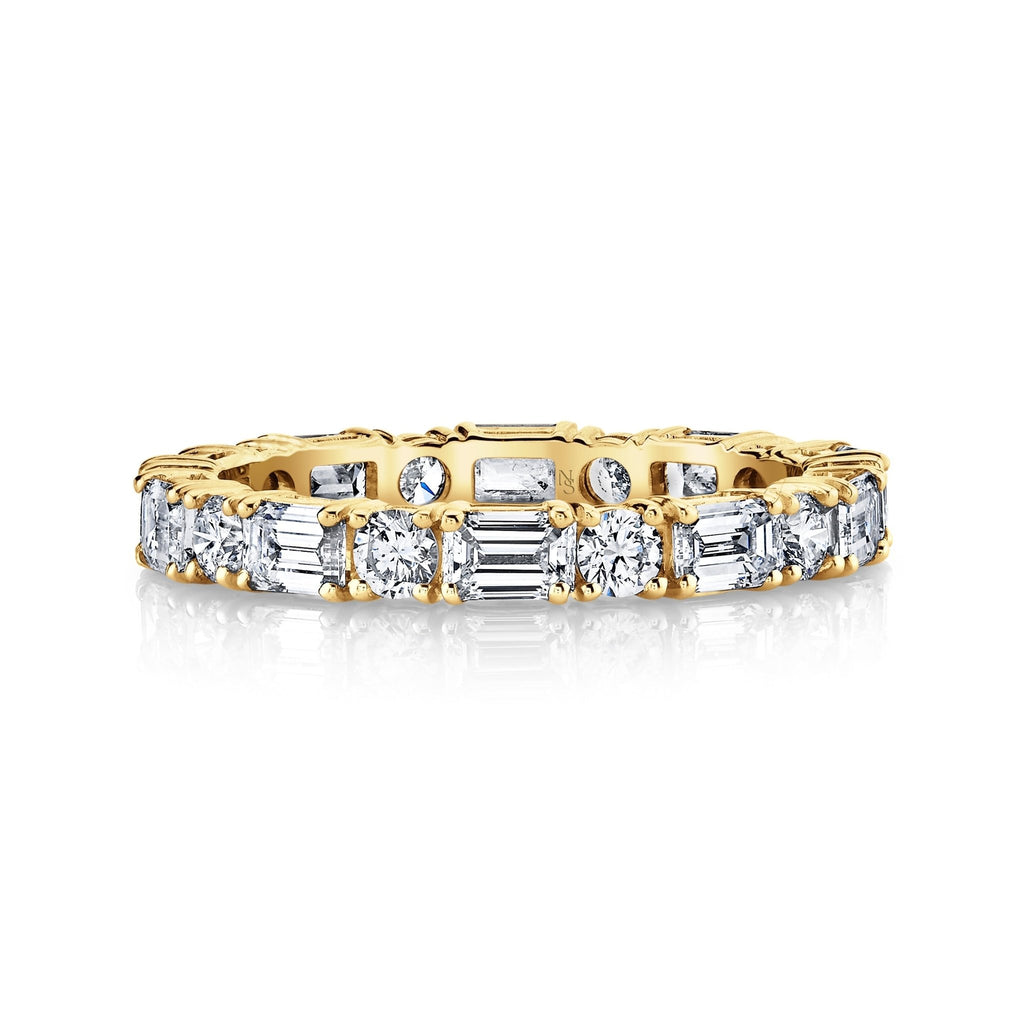 Alternating Diamonds Eternity Band - Chapel Hills Jewelry