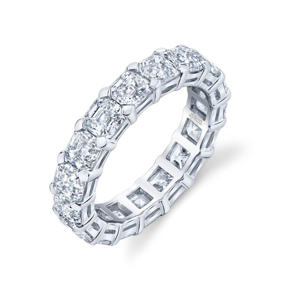 Asscher Cut Diamond Eternity Band - Chapel Hills Jewelry