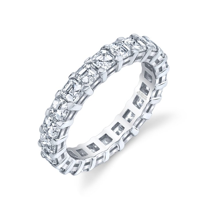 Eternity Asscher .15CT F/VS - Chapel Hills Jewelry