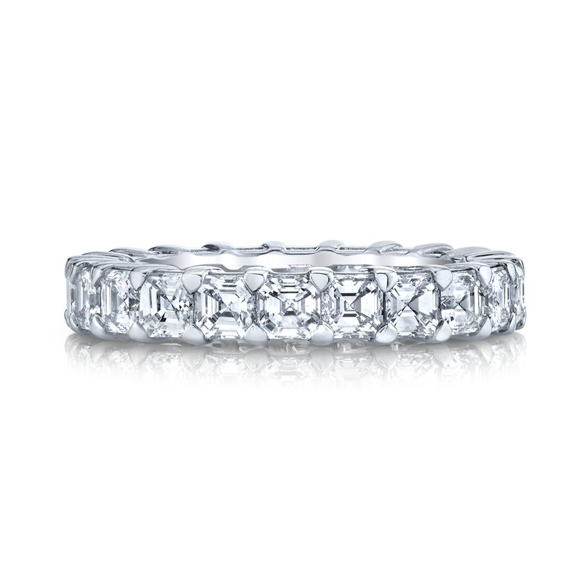 Eternity Asscher .15CT F/VS - Chapel Hills Jewelry