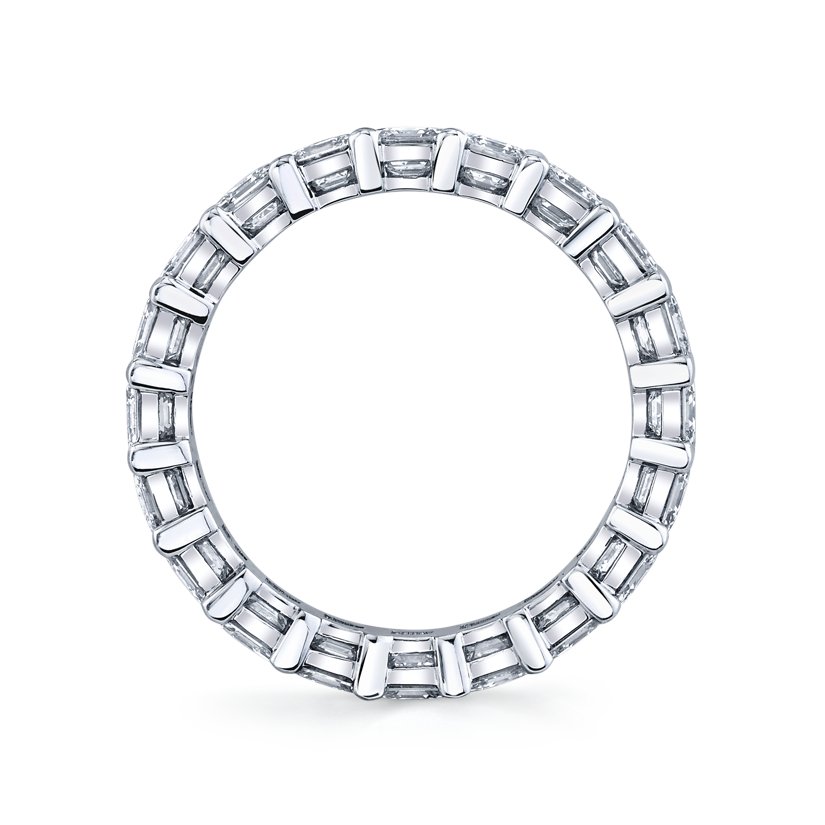 Eternity Asscher .20CT F/VS - Chapel Hills Jewelry