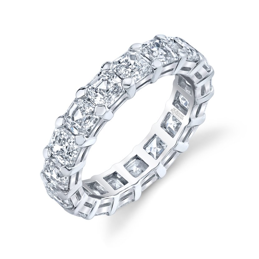 Eternity Asscher .25CT F/VS - Chapel Hills Jewelry