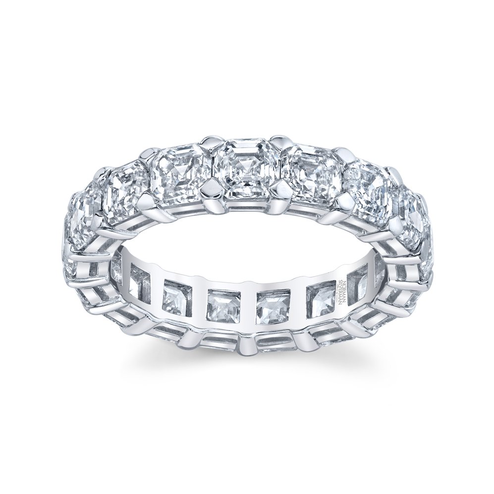 Eternity Asscher .25CT F/VS - Chapel Hills Jewelry