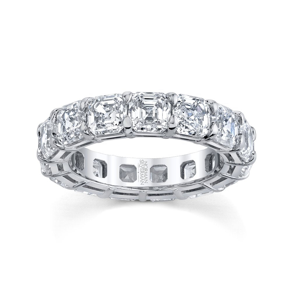 Eternity Asscher .50CT G,H/VS - Chapel Hills Jewelry