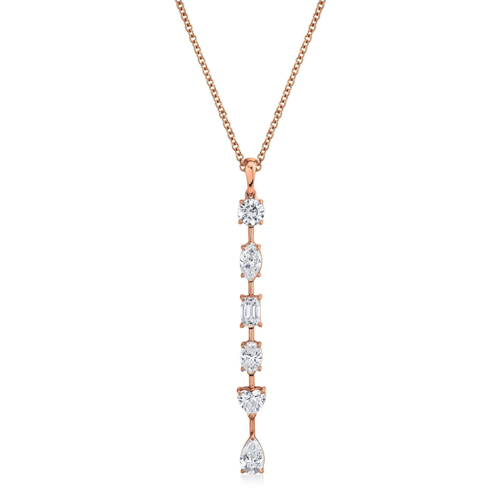 Fancy Shape Diamonds Pendant - Chapel Hills Jewelry