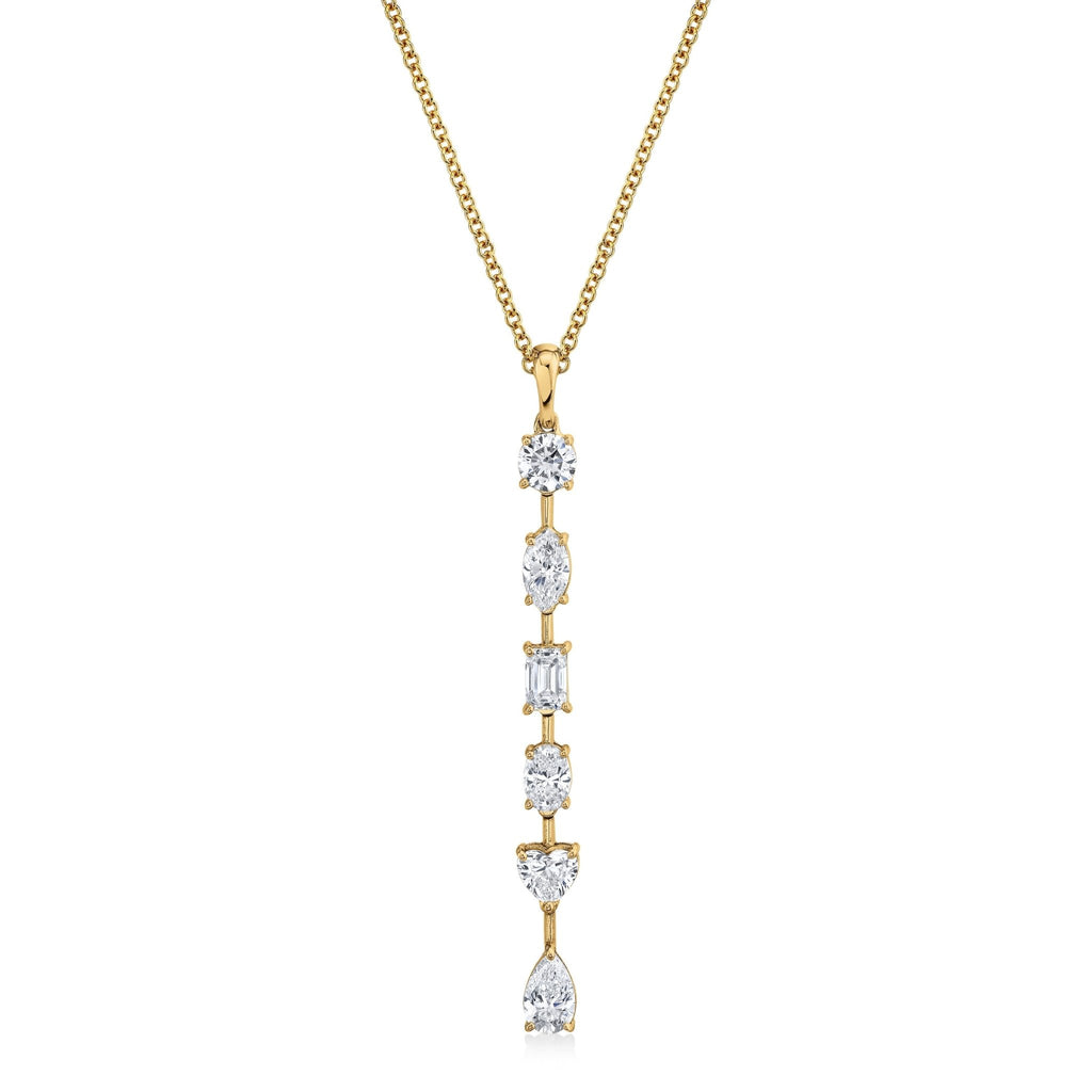 Fancy Shape Diamonds Pendant - Chapel Hills Jewelry