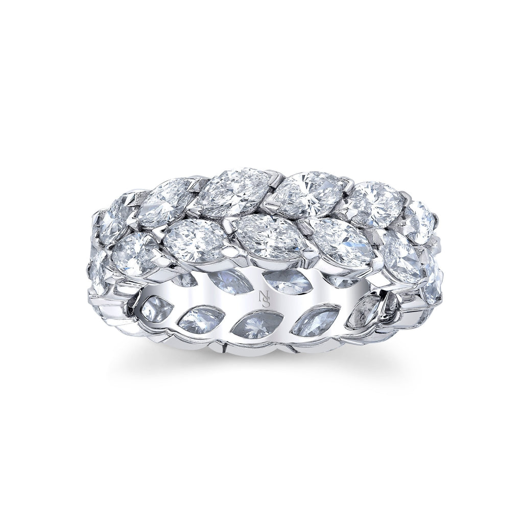 Marquise Cut Diamond Eternity Band - Chapel Hills Jewelry