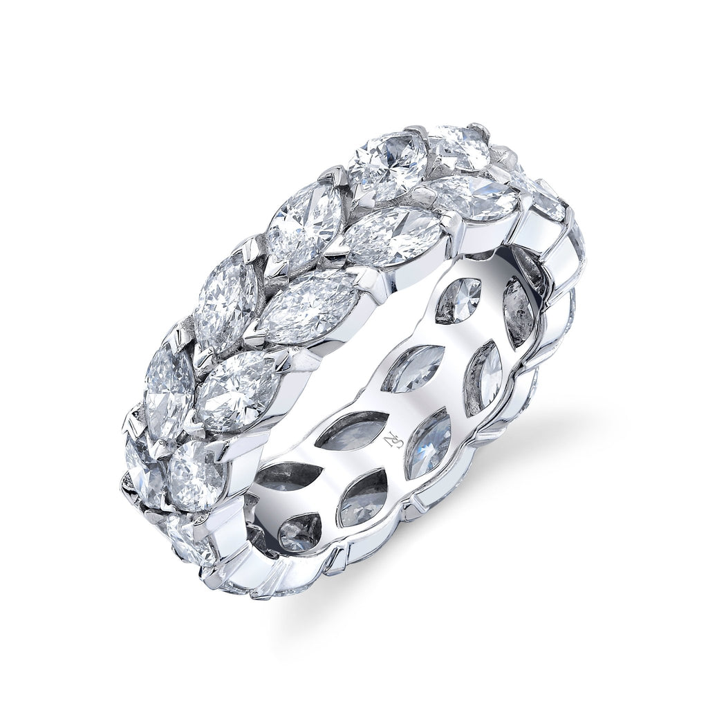 Marquise Cut Diamond Eternity Band - Chapel Hills Jewelry