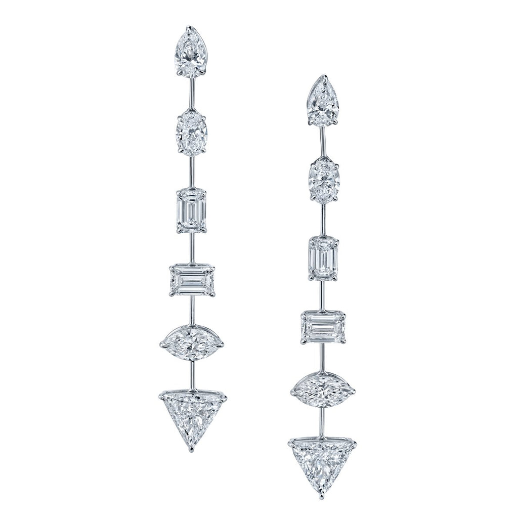 Mixed Shape Drop Earrings - Chapel Hills Jewelry