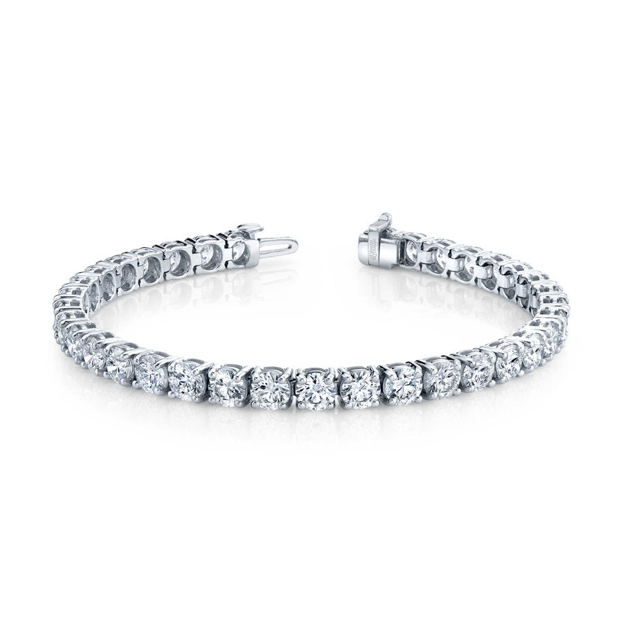 Norman Silverman Signature Tennis Bracelet in Platinum - Chapel Hills Jewelry