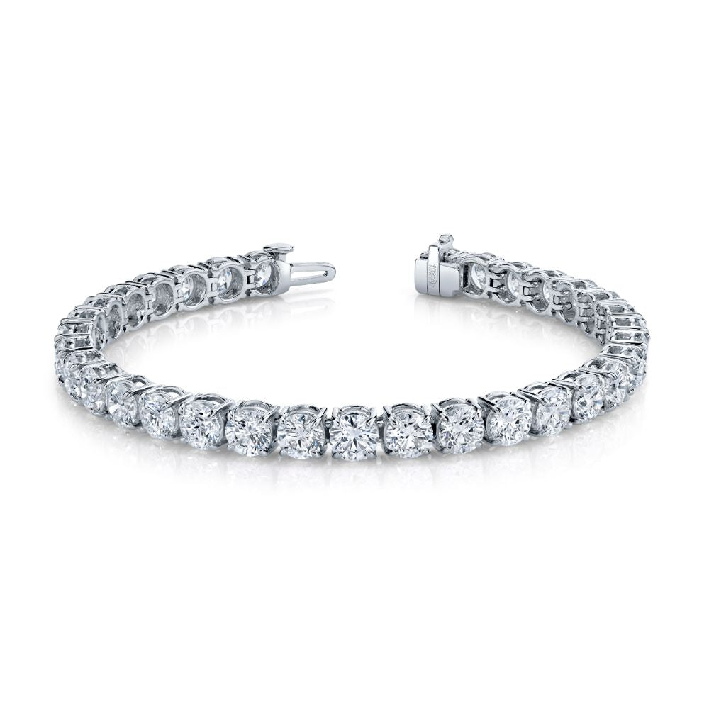 Norman Silverman Signature Tennis Bracelet in Platinum - Chapel Hills Jewelry