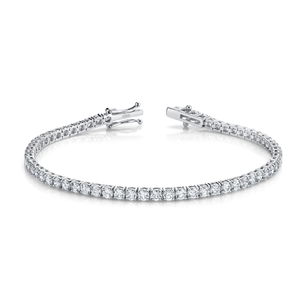 Norman Silverman Signature Tennis Bracelet in White Gold - Chapel Hills Jewelry