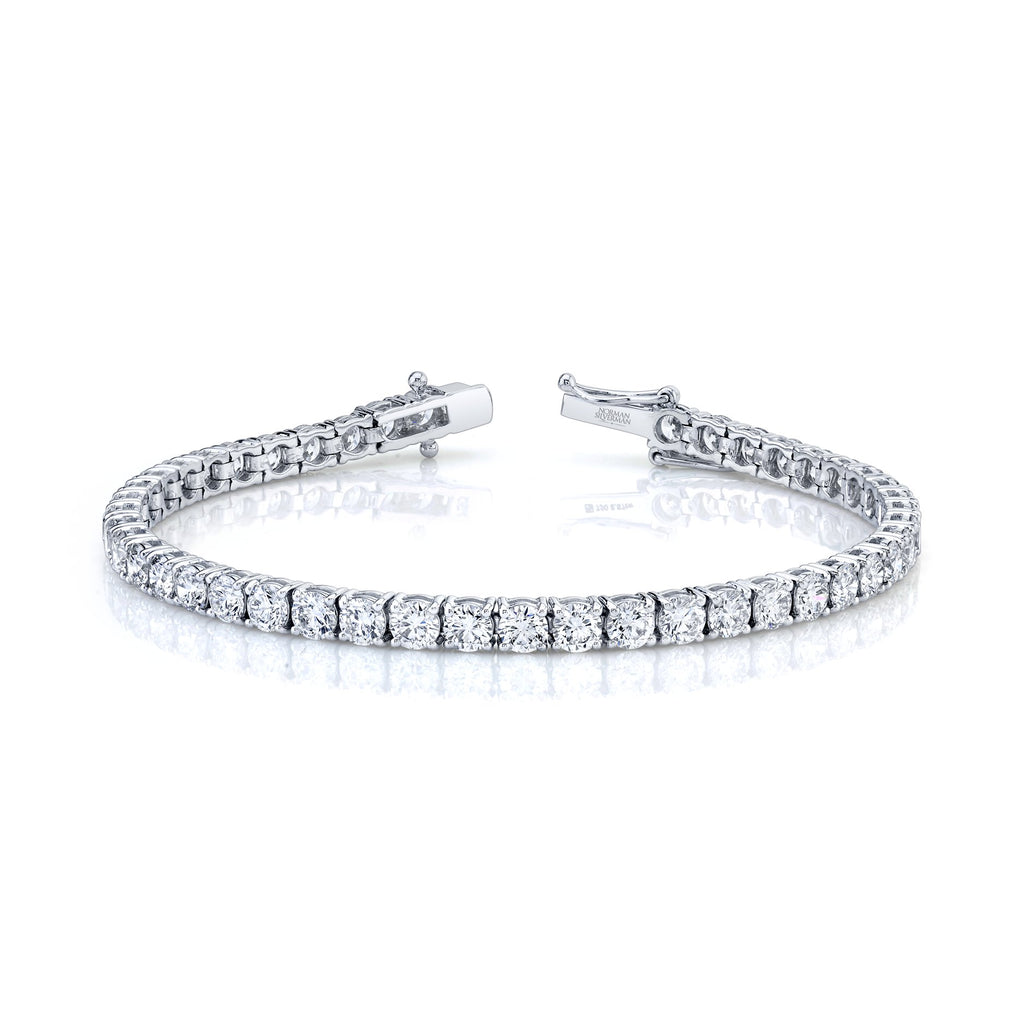 Norman Silverman Signature Tennis Bracelet in White Gold - Chapel Hills Jewelry