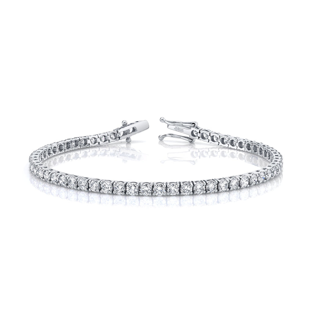 Norman Silverman Signature Tennis Bracelet in White Gold - Chapel Hills Jewelry