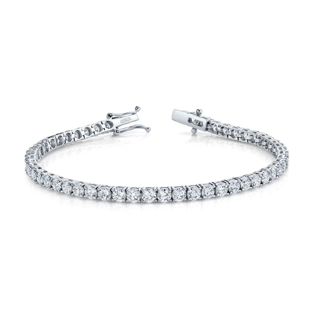 Norman Silverman Signature Tennis Bracelet in White Gold - Chapel Hills Jewelry