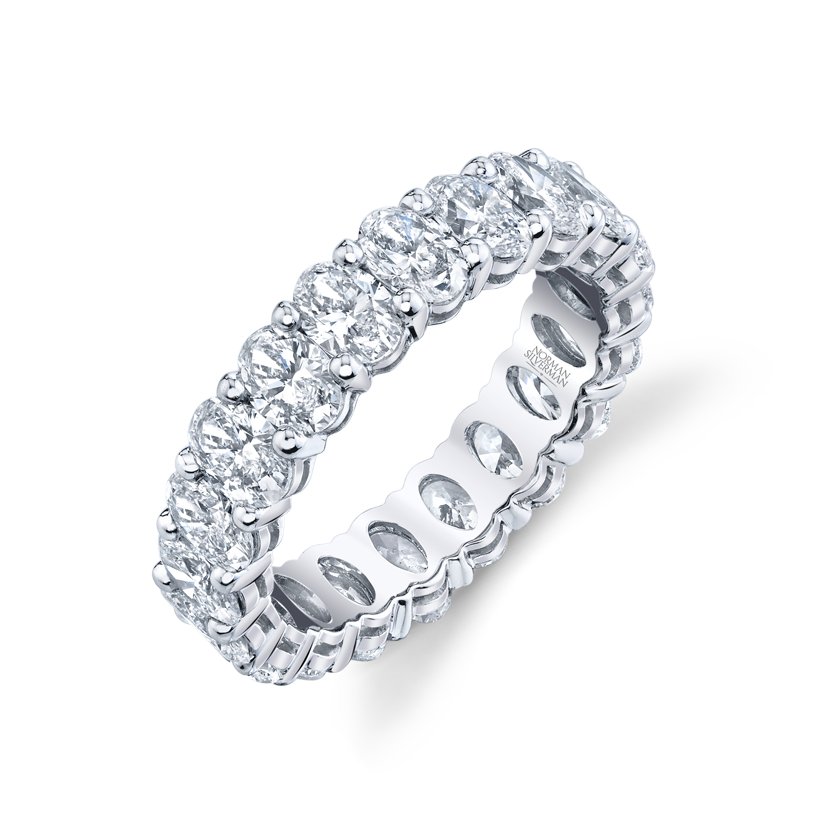 Oval Cut Diamonds Eternity Band - Chapel Hills Jewelry