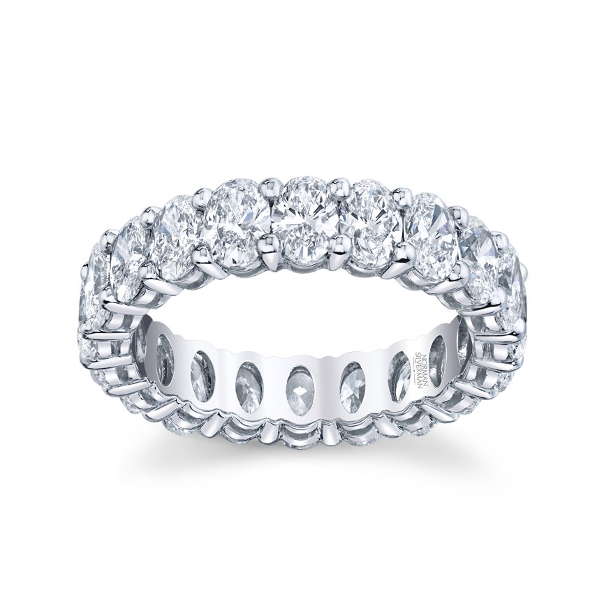 Oval Cut Diamonds Eternity Band - Chapel Hills Jewelry