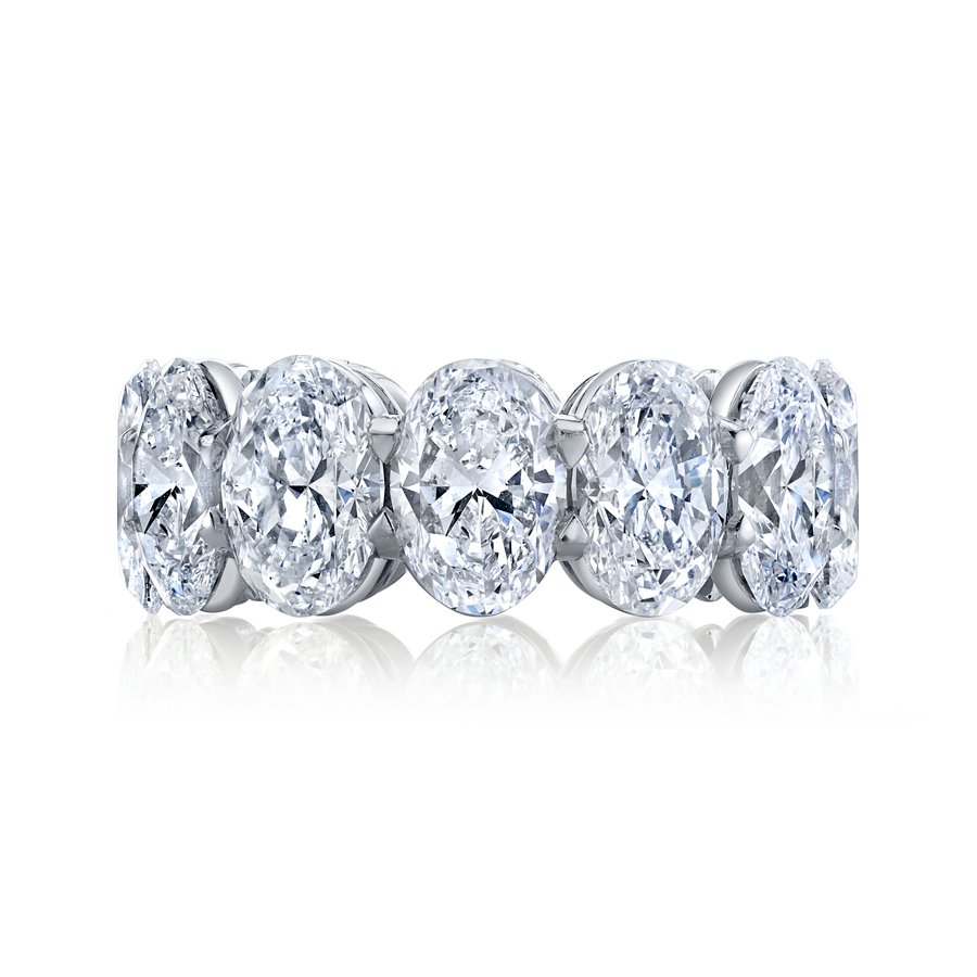 OVAL ETERNITY BAND - Chapel Hills Jewelry