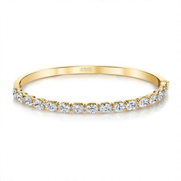 Oval Shape Bangel Bracelet - Chapel Hills Jewelry