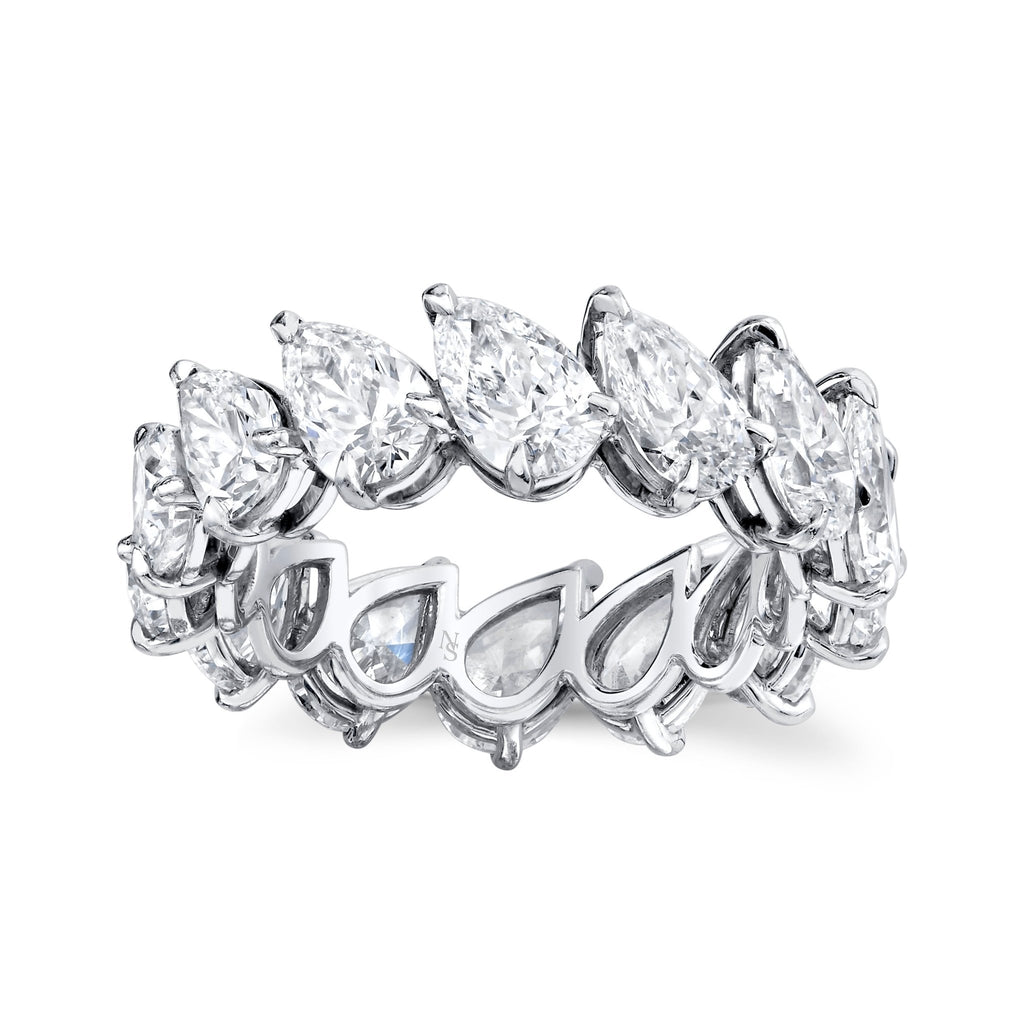 Pear Shape Diamond Eternity Band - Chapel Hills Jewelry