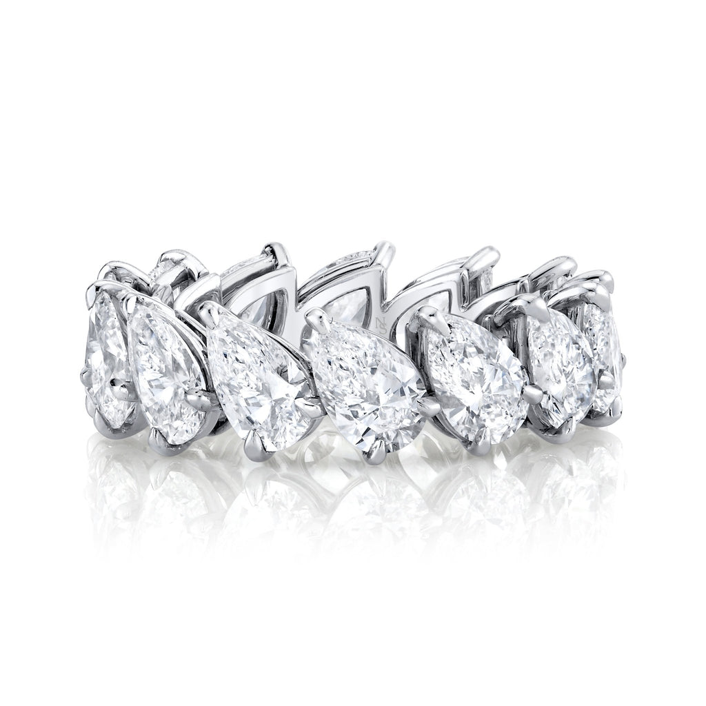 Pear Shape Diamond Eternity Band - Chapel Hills Jewelry