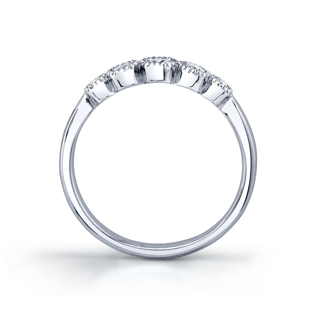 Petite .30 Carat 18k White Gold Ring - Chapel Hills Jewelry