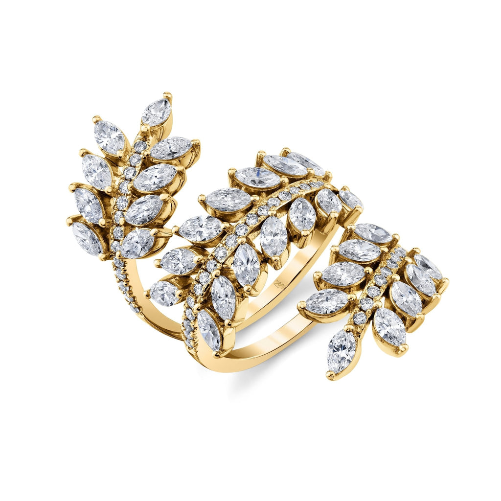 Vine Wrap Around Diamond Ring - Chapel Hills Jewelry